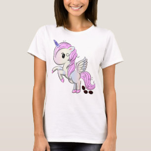 Camiseta Páscoa Unicorn Pegasus Chocolate Oop