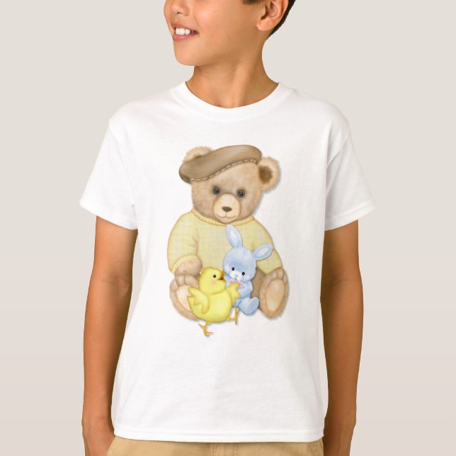 Camiseta Páscoa ursinho Boy (Frente)
