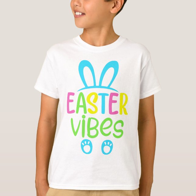 Camiseta Páscoa Vibes Pastel (Frente)