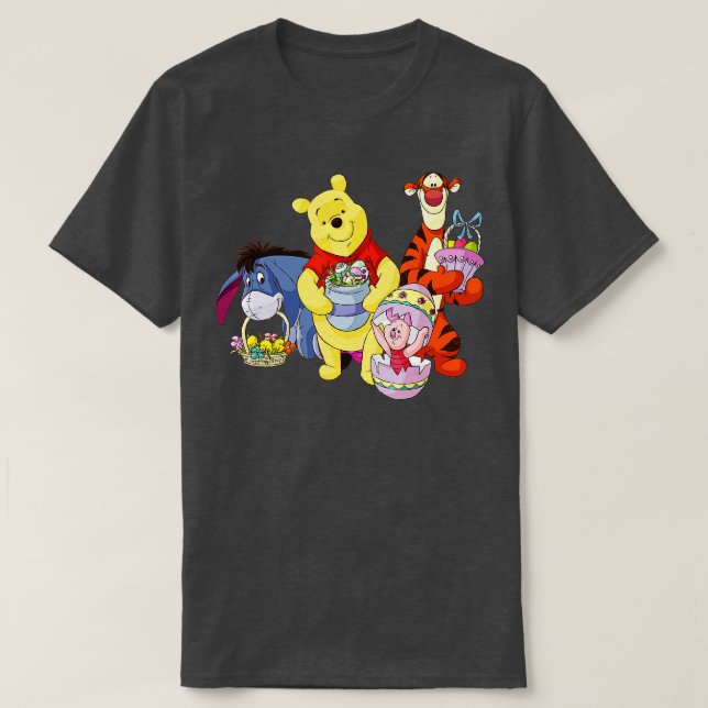 Camiseta Páscoa Winnie The Pooh (Frente do Design)