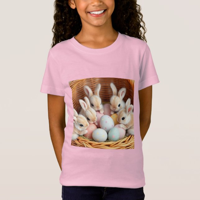 Camiseta Páscoas de bebês (Frente)
