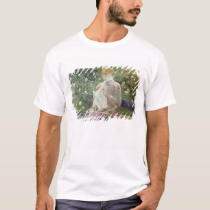 Camiseta Pasie que sewing no jardim de Bougival, 1881