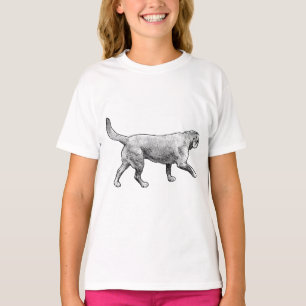 Camiseta passada de malha granulada