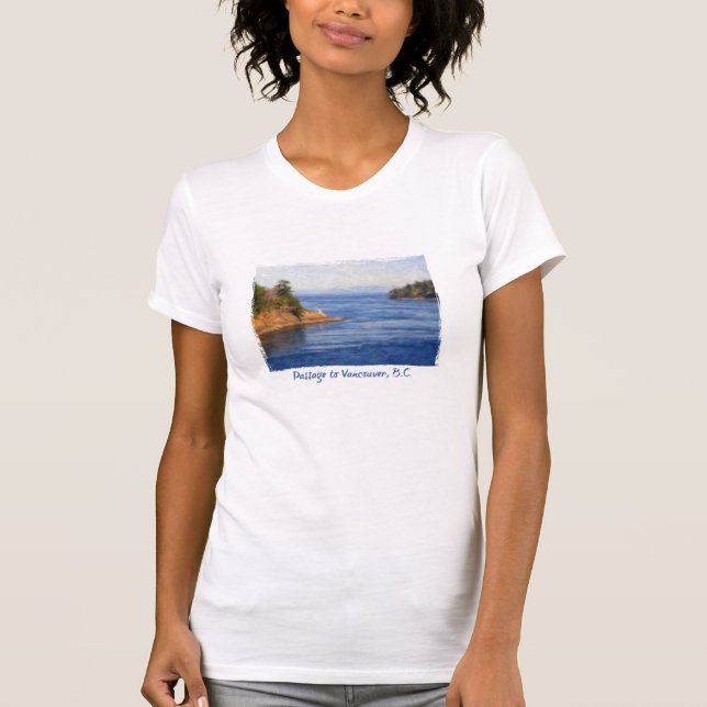Camiseta Passagem ao t-shirt de Vancôver (Frente)