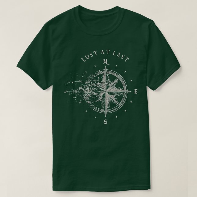 Camiseta Passagem de Compass Quebrada pelo Último (Frente do Design)
