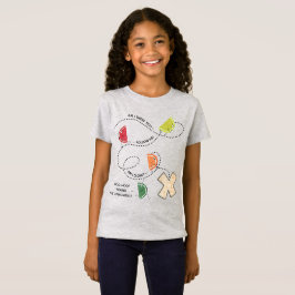 Camiseta Passagem "Find the Afikomen" Girls' Jersey T-Shirt