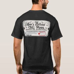 Camiseta Passagem Oficial de Relaxamento da Mamãe