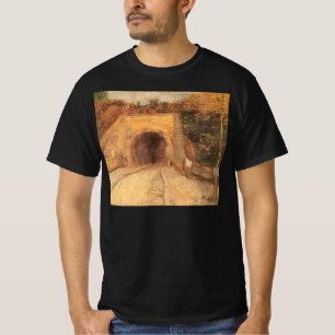 Camiseta Passagem subterrânea da estrada, viaduto por