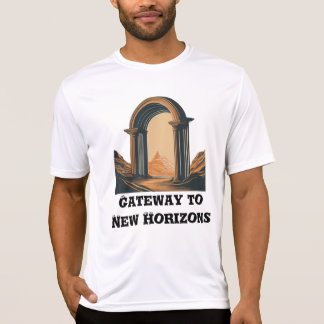 Camiseta Passageway Arch: Viagem Através De Tee Simplicidad