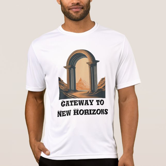Camiseta Passageway Arch: Viagem Através De Tee Simplicidad (Frente)