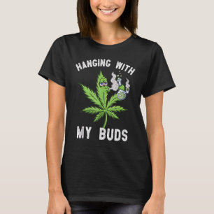 Camiseta Passando Com Meus Buds, Cabeça De Cabeça Dificulta