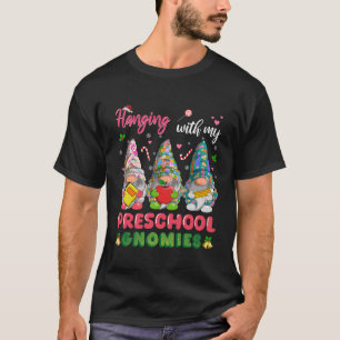 Camiseta Passando O Natal Com A Minha Pré-Escola