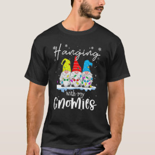 Camiseta Passando O Natal Do Grupo Gnomies Gnomies