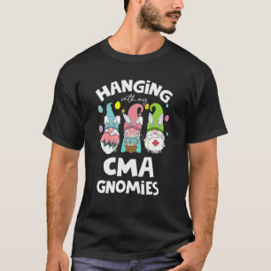 Camiseta Passando o tempo com meus Gnomies de Enfermagem Cm