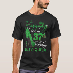 Camiseta Passando Para O Meu 37º Aniversário Oferece Às Mul