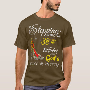 Camiseta Passando Para O Meu 38º Aniversário Com Deuses Gra
