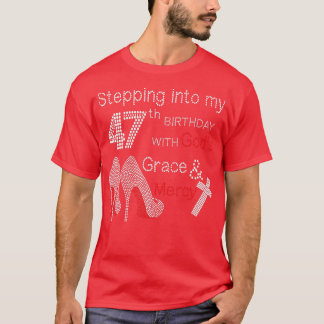 Camiseta Passando Para O Meu 47º Aniversário Com Deuses Gra