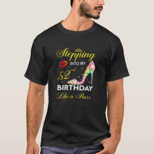 Camiseta Passando Para O Meu 52º Aniversário Como Um Chef