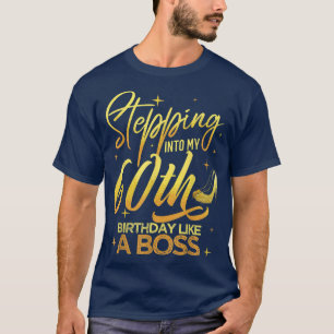 Camiseta Passando Para O Meu 60º Aniversário A Virar 60 Ano