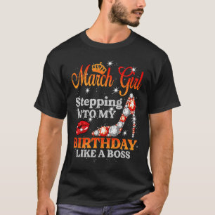 Camiseta Passando Para O Meu Aniversário Como Uma Garota De