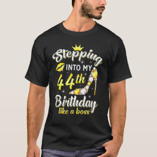 Camiseta Passando Para O Meu Aniversário De 44 Como Um Chef
