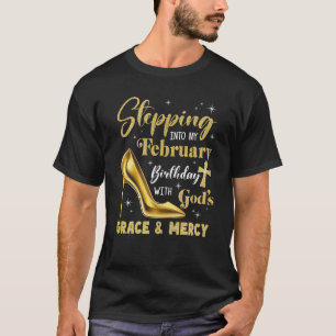 Camiseta Passando Para O Meu Aniversário De Fevereiro Com D