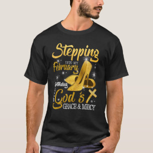 Camiseta Passando Para O Meu Aniversário De Fevereiro Com D