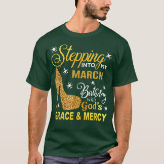 Camiseta Passando Para O Meu Aniversário De Marcha Com Deus