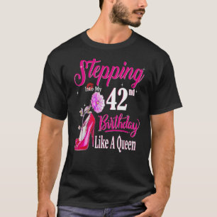 Camiseta Passando Para O Meu Quarto Segundo Aniversário Com