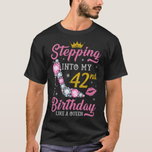 Camiseta Passando Para O Meu Quarto Segundo Aniversário Com