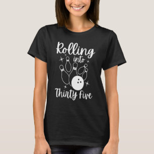 Camiseta Passando Para Trinta E Cinco Aniversário Engraçado