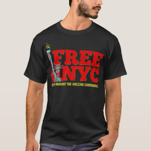 Camiseta Passaporte Gratuito Anti-Vacina NYC