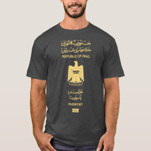 Camiseta Passaporte iraquiano