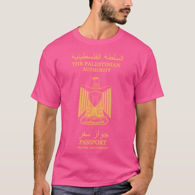 Camiseta Passaporte Palestino (Frente)