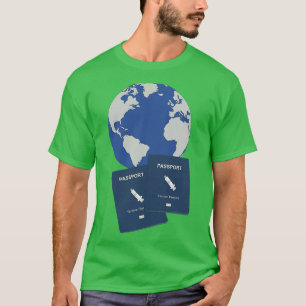 Camiseta Passaportes de Vacina
