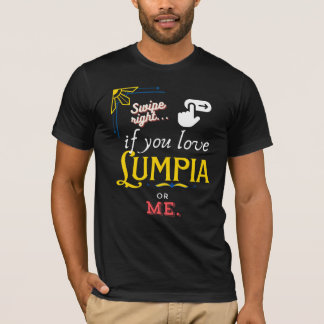 Camiseta Passar à Direita para o Amor Lumpia