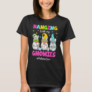 Camiseta Passar Com Os Meus Gnomos Enfermeiros Pediátricos 