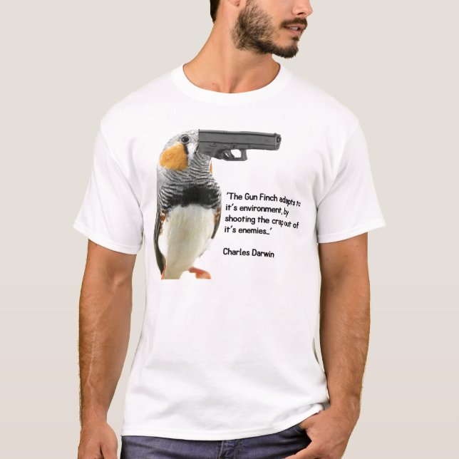 Camiseta Passarinho da arma (Frente)