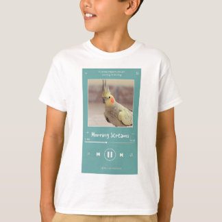 Camiseta passarinho de estimação gritos engraçados