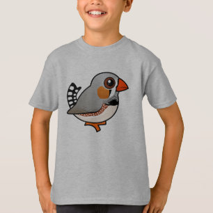 Camiseta Passarinho de zebra de Birdorable