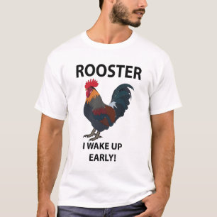 Camiseta Passarinho Galo Engraçado