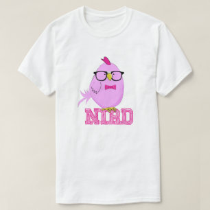 Camiseta Passarinho Geek Roxo Fofo