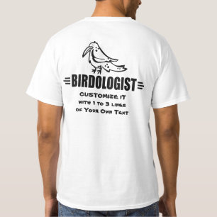 Camiseta Passarinho Observador de Pássaros Observação de Pá