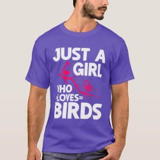 Camiseta Pássaro a ver os amigos do pássaro girino