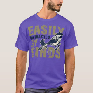 Camiseta pássaro a ver pássaro a ver o presente 7