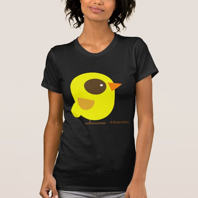 Camiseta Pássaro amarelo (Frente)