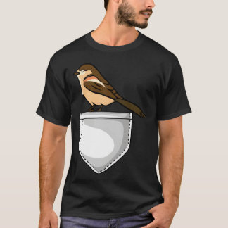 Camiseta Pássaro Assistindo Ornithologista do Pássaro Comba