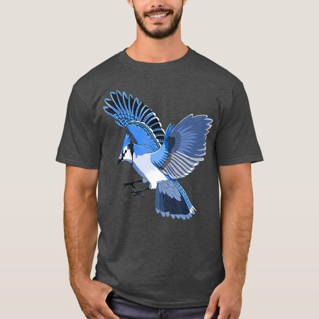 Camiseta Pássaro Azul (Frente)