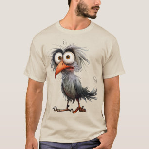 Camiseta Passaro caprichoso engraçado