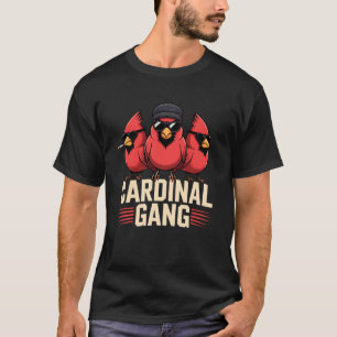 Camiseta Pássaro Cardinal do Norte Amante de Observação de 